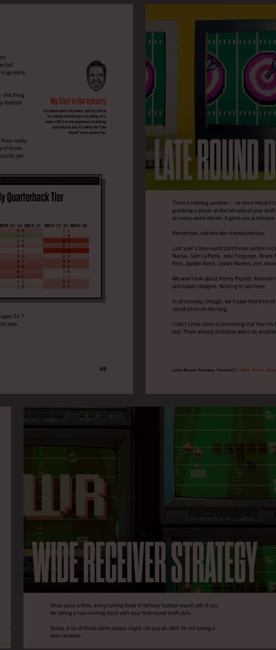Football strategy article with graphics